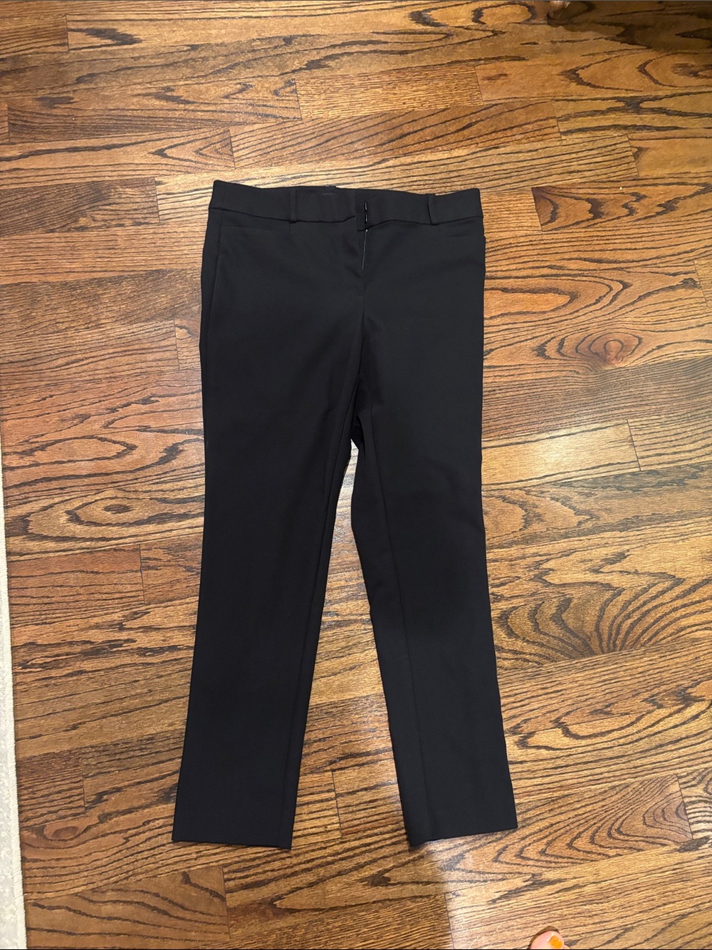 LOFT Black Straight-Leg Dress Pants